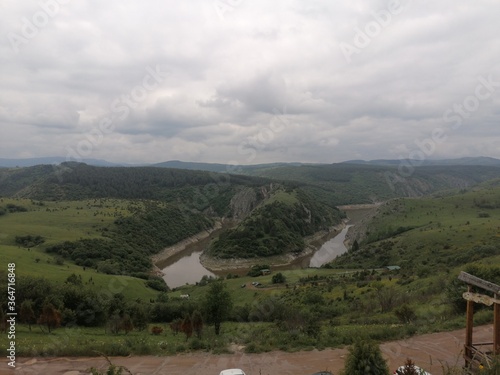 Wallpaper Mural village in the mountains Torontodigital.ca