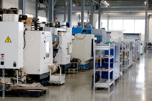 industrial machine in factory