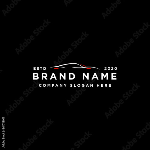car automotive logo design vector inspiration