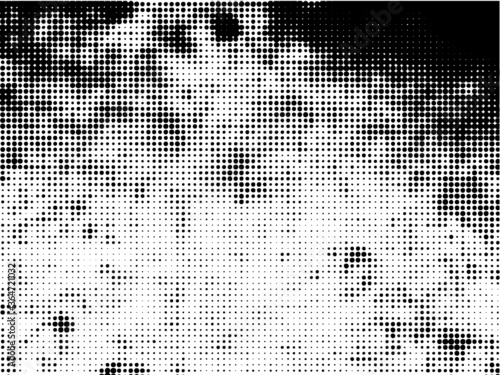 Halftone dots vector background texture