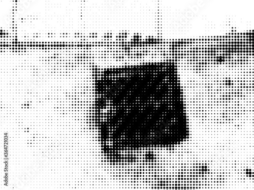 Halftone dots vector background texture