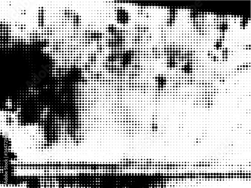 Halftone dots vector background texture