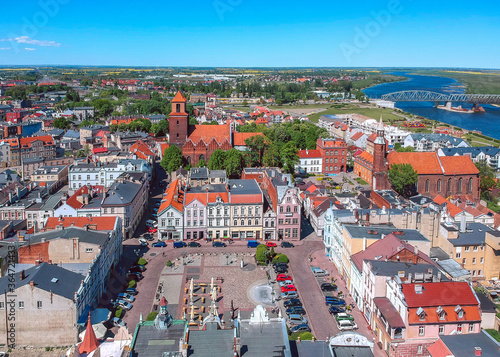 Obraz na płótnie Tczew, Poland w salonie