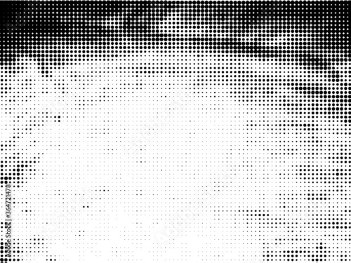 Halftone dots vector background texture