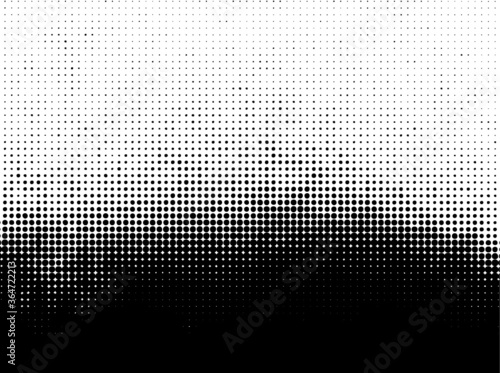 Halftone dots vector background texture