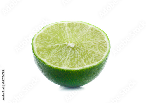 Lime isolated on white background