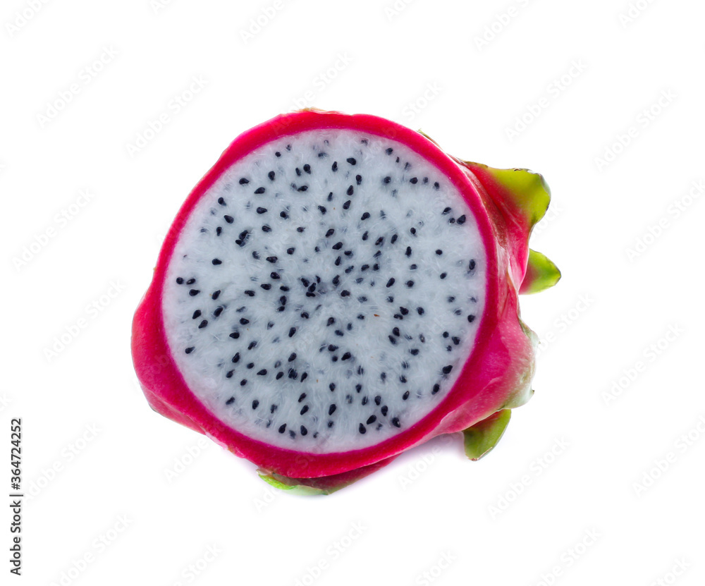 Dragon fruit isolated on white background Dragon fruit isolated on white background