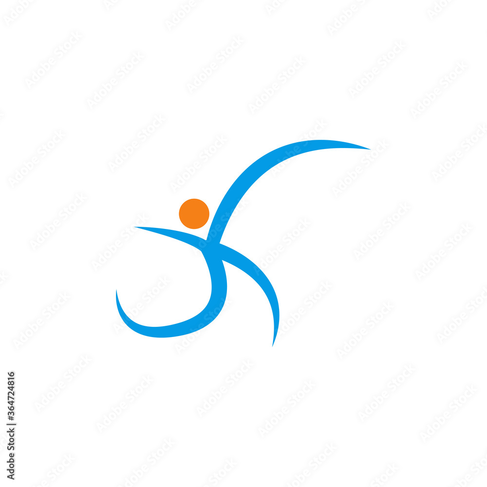 Obraz premium human character vector design template illustration