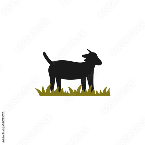 goat vector design template illustration