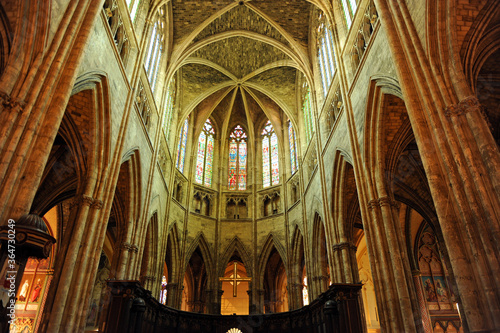 Choeur Cathédrale de Saint André, Bordeaux Gironde France