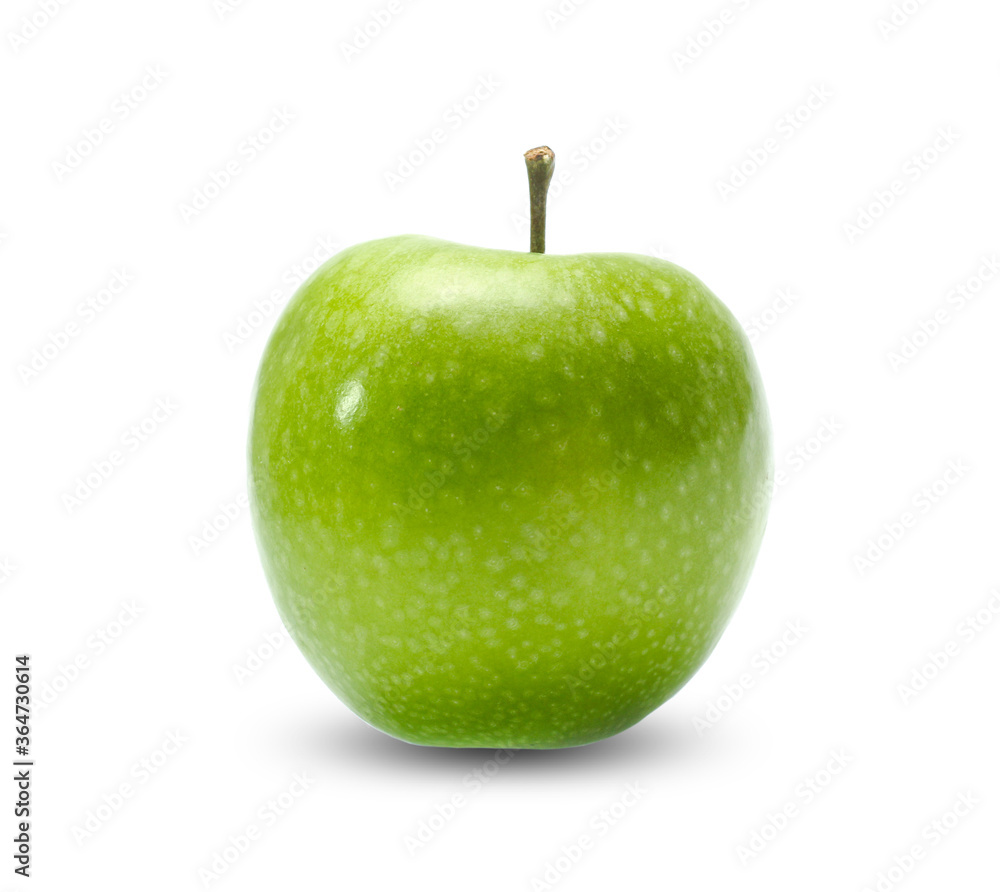 green apple fruit isolated on white background green apple fruit isolated on white background