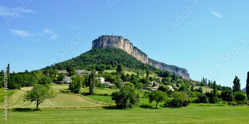 vue sur montagne plan de baix vercors france