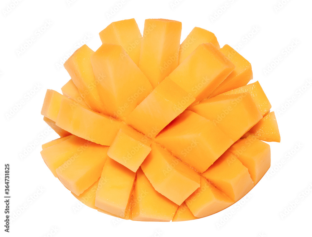Mango fruit isolated on white background Mango fruit isolated on white background