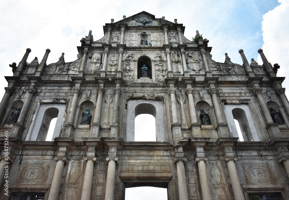 Saint Paul Ruins In Macau
