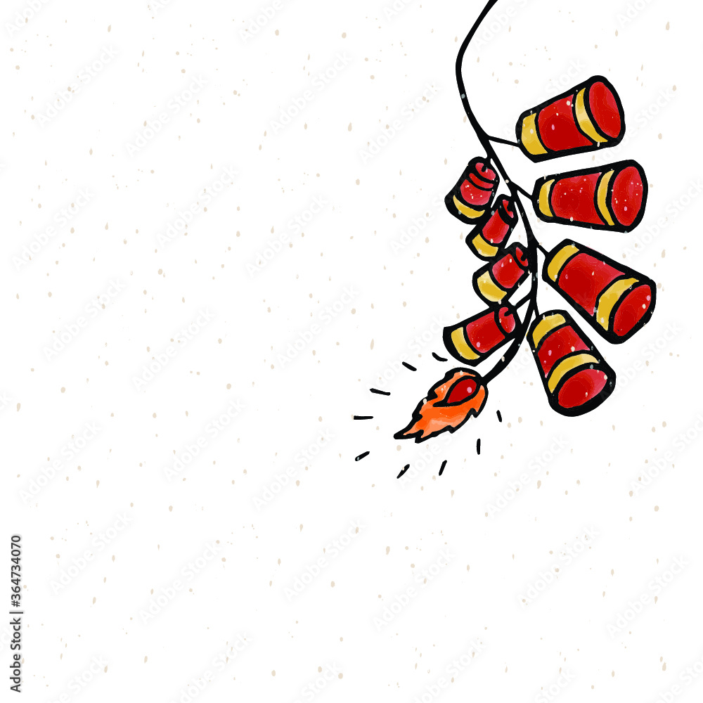 Obraz premium Firecracker.