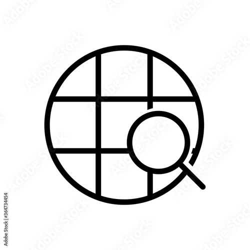 Magnifying glass icon