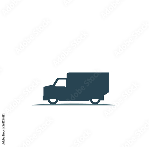 Transport truck icon