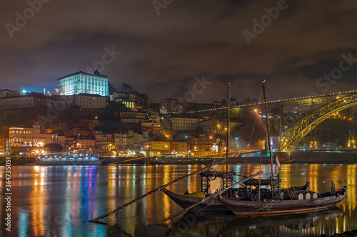 Oporto, Portugal.Enero, 25 of 2020. Oporto seen from the Gaia area.