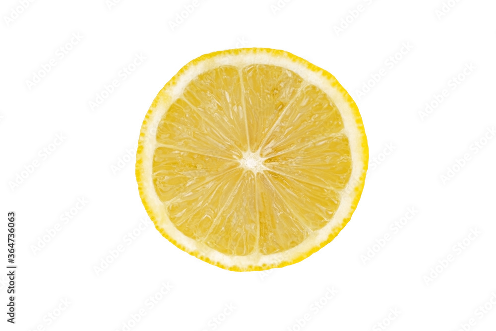 emon slice isolated on white emon slice isolated on white