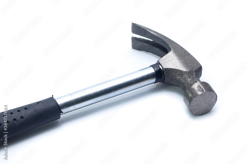 Iron hammer isolated on a white background Iron hammer isolated on a white background