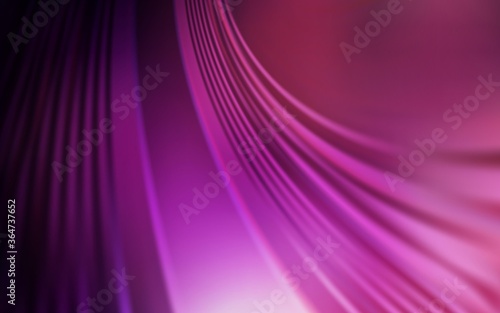 Dark Purple  Pink vector texture with bent lines. Colorful illustration in simple style with gradient. The best colorful design for your business.
