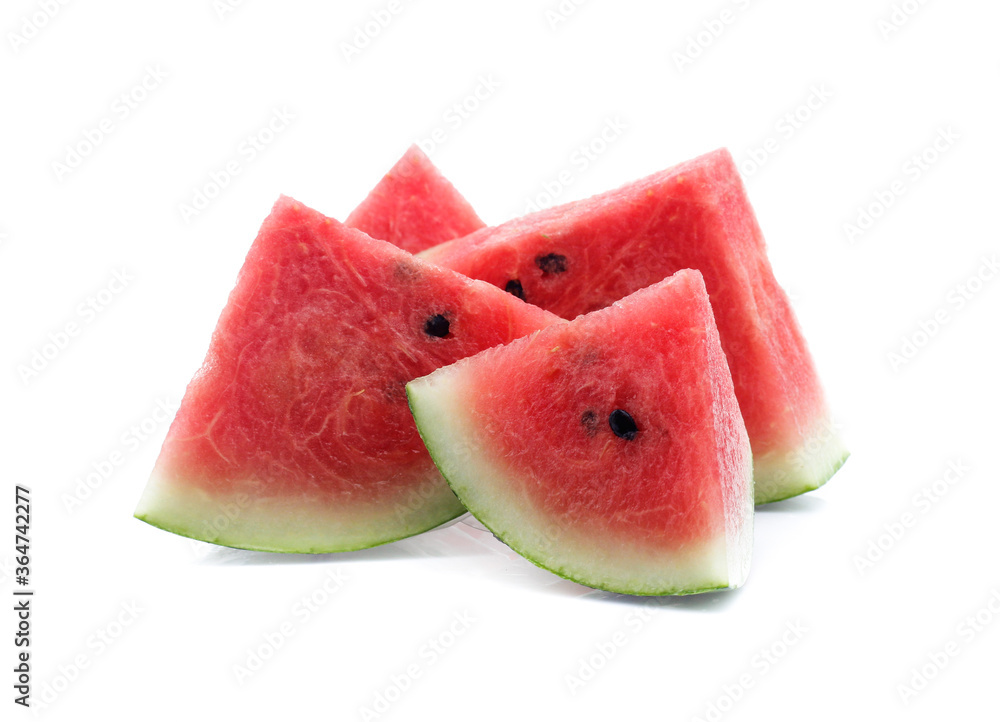 watermelon on white background watermelon on white background