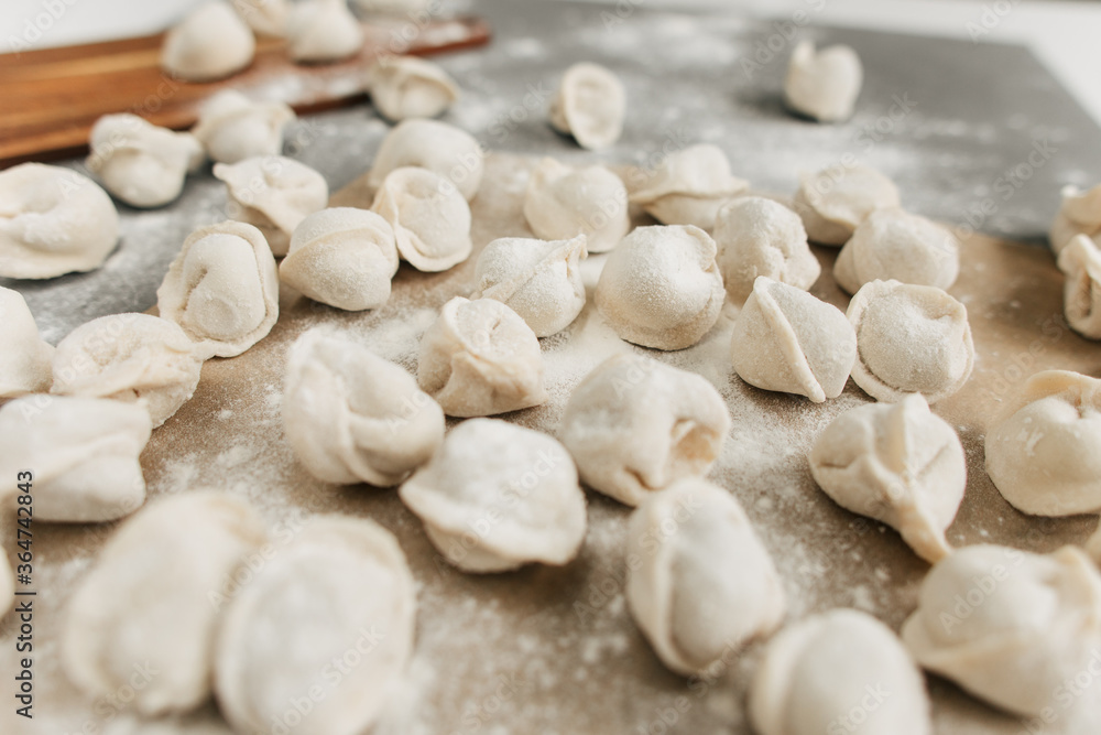 cooking dumplings with meat cooking dumplings with meat