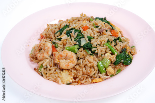 Thai shrimp fried rice