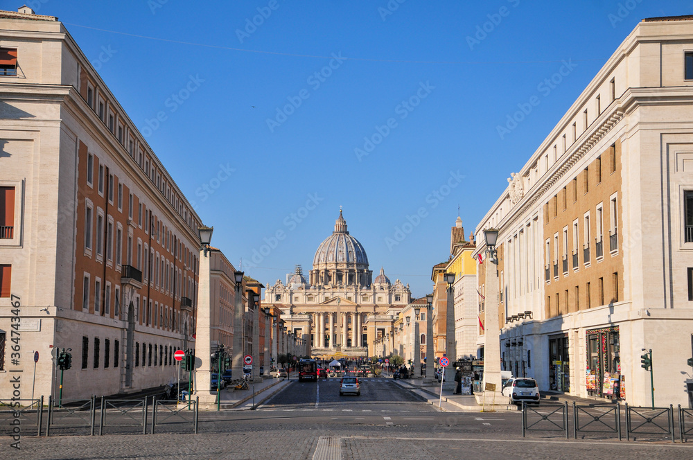 バチカンの美しい風景　Very beautiful scenery of the Vatican