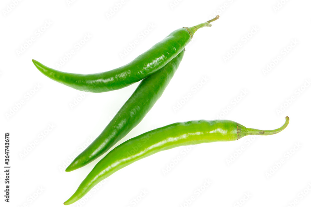 chilli isolated on white background chilli isolated on white background