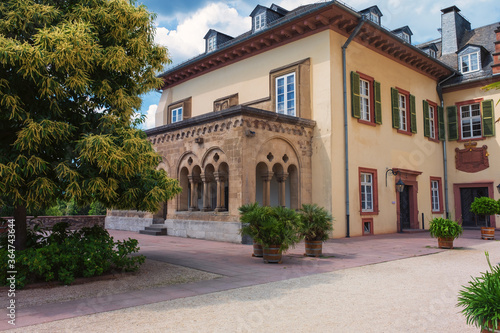Building of the castle in Bad Homburg / Germany in the Taunus