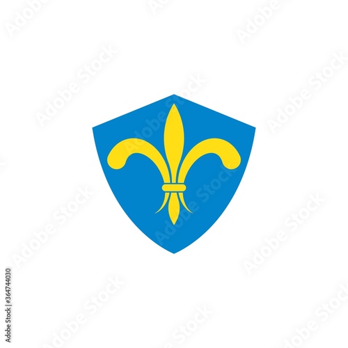 fleur de lis icon vector illustration design