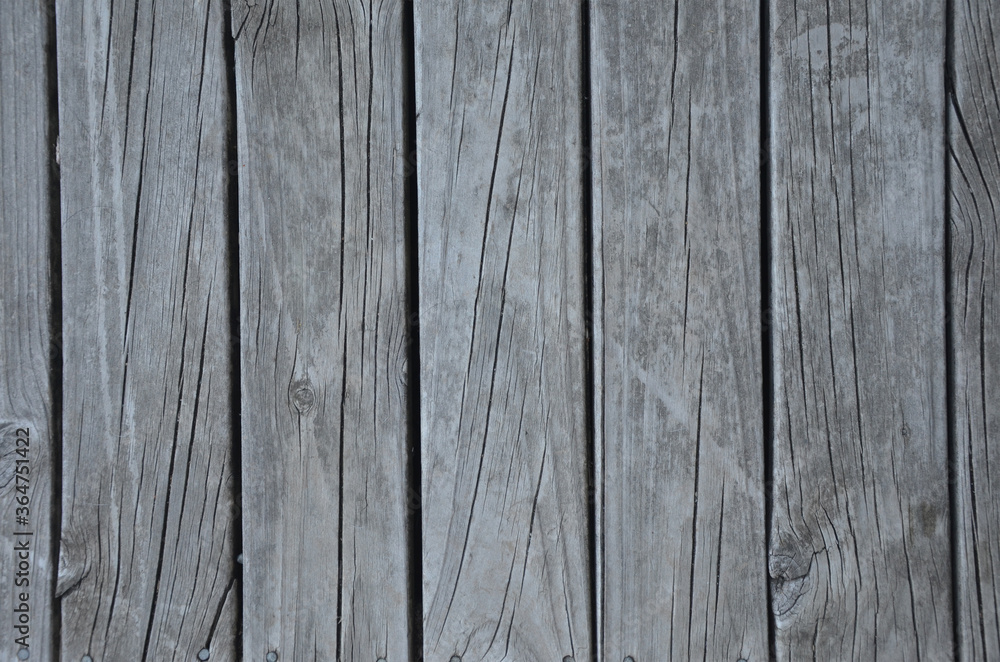 Outdoor wooden texture floor. Wooden texture fence.