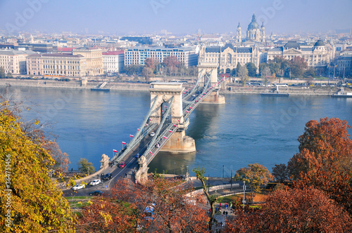                            Beautiful city scenery of Budapest