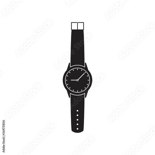Wrist watch icon,  vector illustration on white isolated background