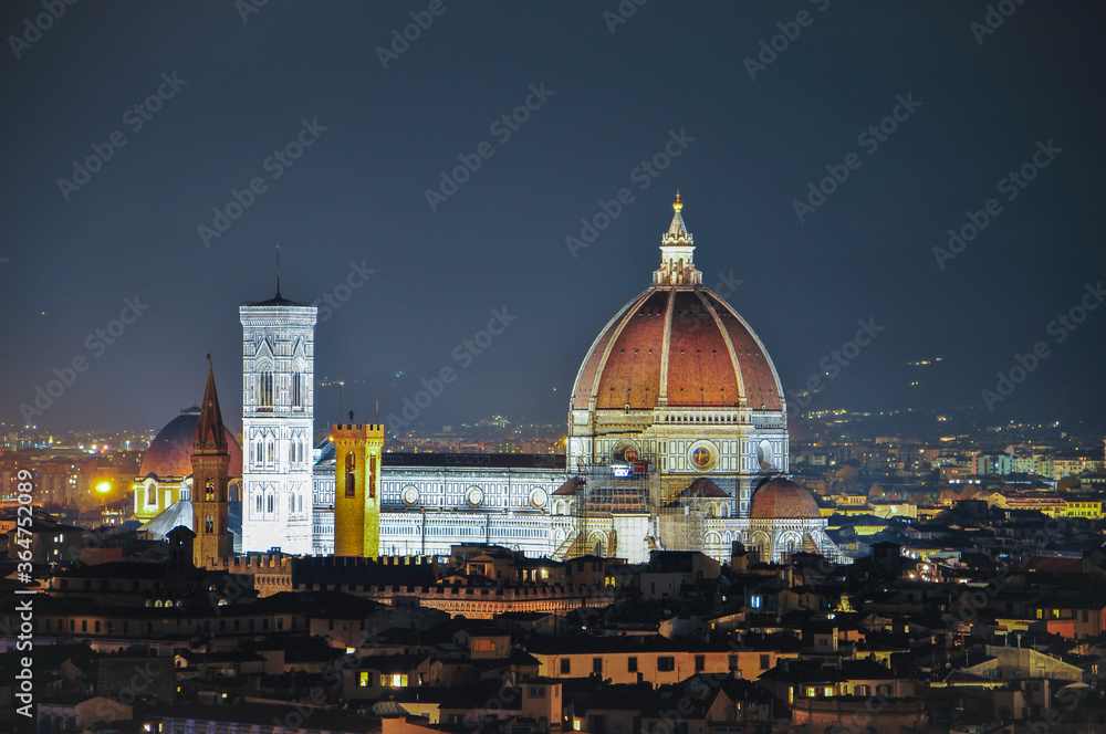 Fototapeta premium フィレンツェの美しい景色 Beautiful city view of Florence