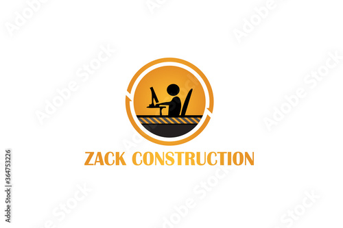 Zack construction logo 