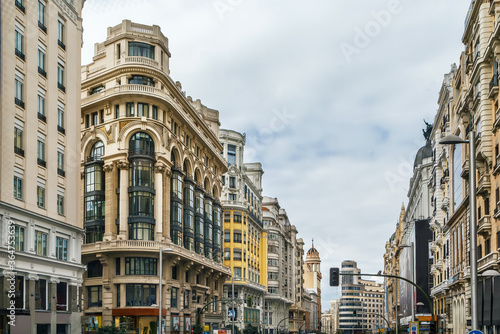 Gran Via street, Madrid, Spain © borisb17
