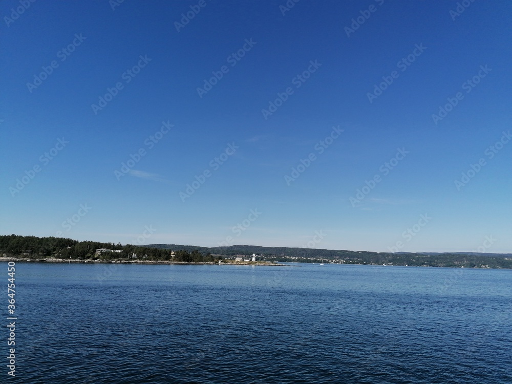 lake and sky on a summer day lake and sky on a summer day
