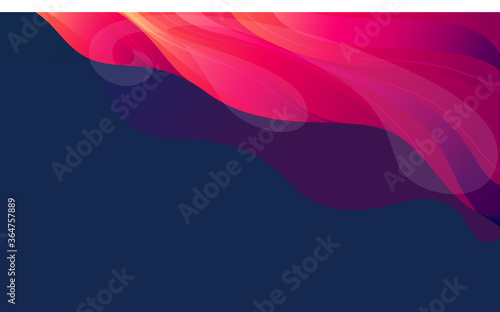 Abstract background. Waving fire flames. Modern pattern. Vector illustration for design.