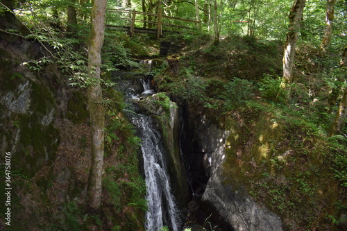 Wasserfall im Enderttal bei Maria Martental, Eifel photo