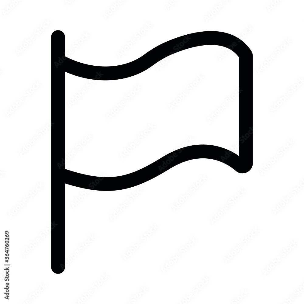 Alert, flag ICON Alert, flag ICON