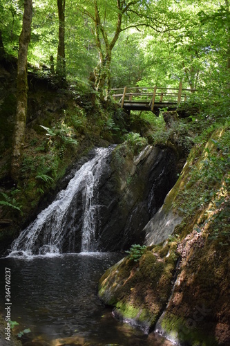 Wasserfall im Enderttal bei Maria Martental, Eifel photo