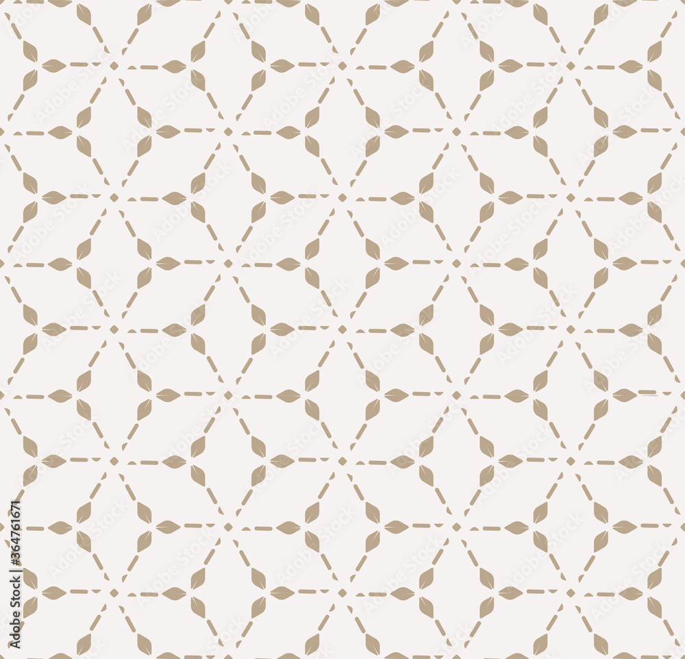 Naklejka premium Repeat Decorative Graphic Arc Lattice Texture. Repetitive Asian Vector Great Textile Pattern. Continuous Simple Continuous