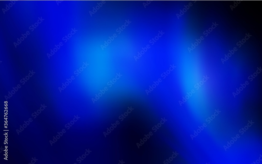 Dark BLUE vector blurred and colored pattern. Creative illustration in halftone style with gradient. New way of your design.