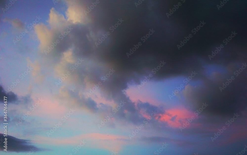 Naklejka premium sky and clouds