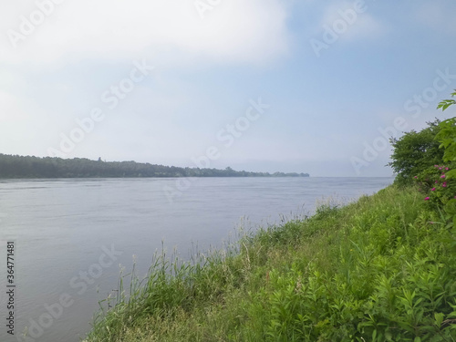 The estuary of the Vistula was seen from Sobieszewska island. © Jan