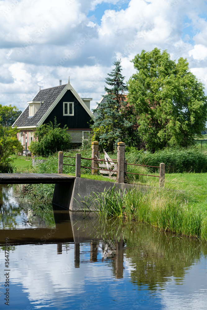 Obraz premium Hobrede, Netherlands - juli 2020