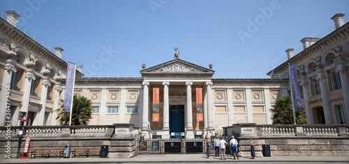 The Ashmolean Museum in Oxford, Oxfordshire, UK