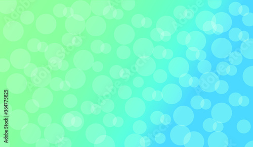 abstract Circle blue background with bubbles,light colors abstract.brochure template.